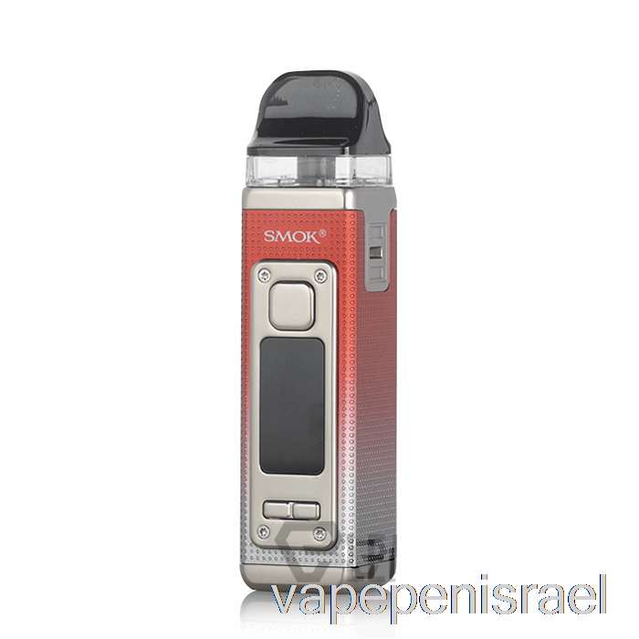 חד פעמי Vape Israel Smok Rpm 4 60w Pod System כסוף אדום